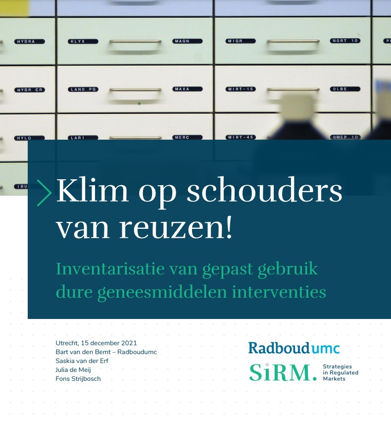 Programma ZE&GG aan de slag met gepast gebruik dure geneesmiddelen