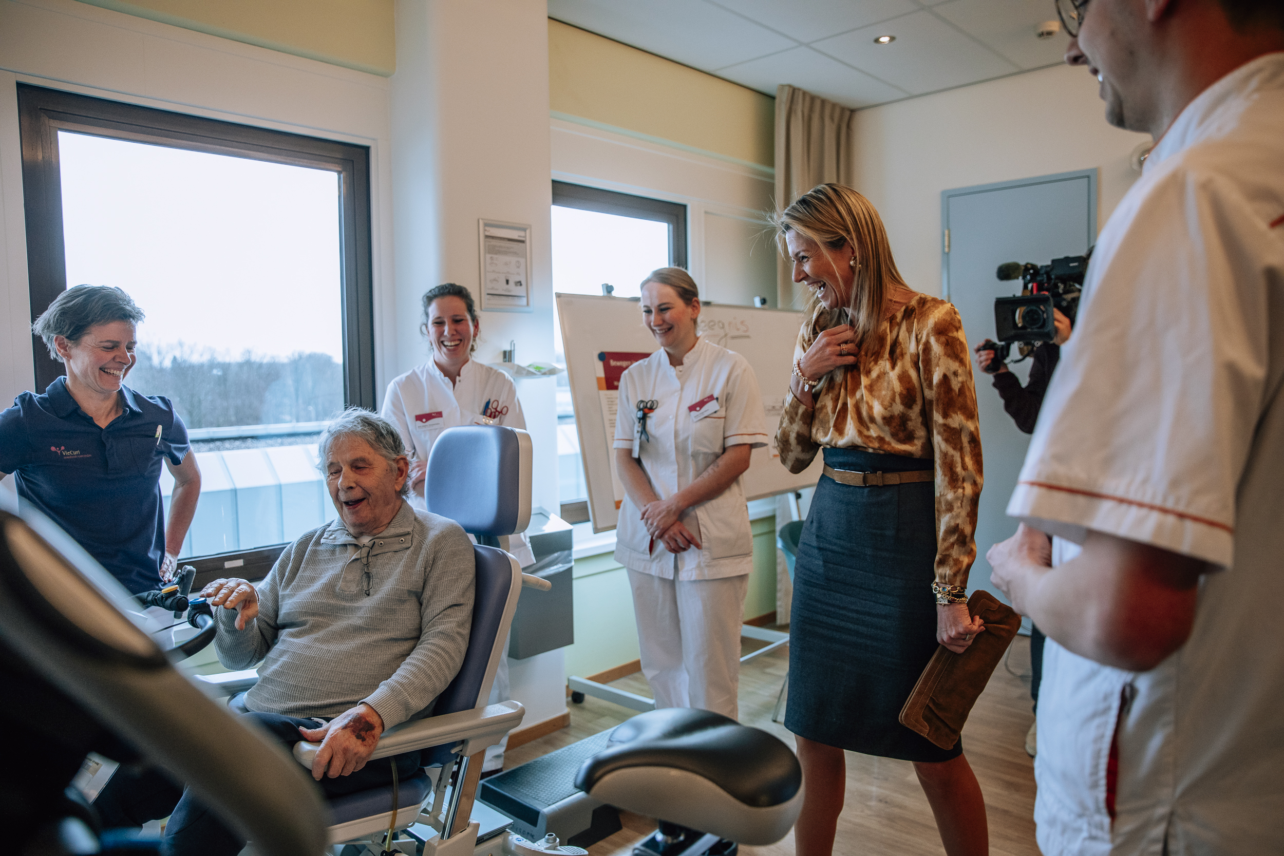 Koningin Máxima spreekt over toekomst van de zorg met ZE&GG-programma in ziekenhuis VieCuri